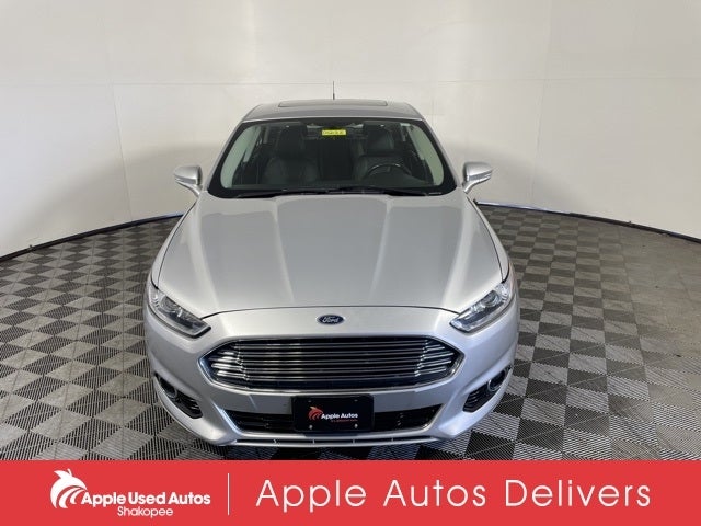 Used 2014 Ford Fusion Titanium with VIN 3FA6P0D93ER371598 for sale in Apple Valley, Minnesota